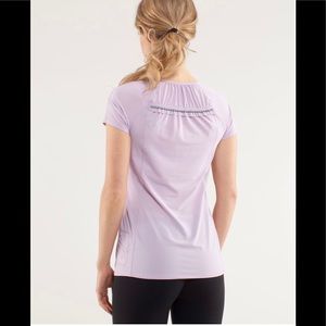 Lululemon Run Wild Short Sleeve Tech 6 Rose Quartz